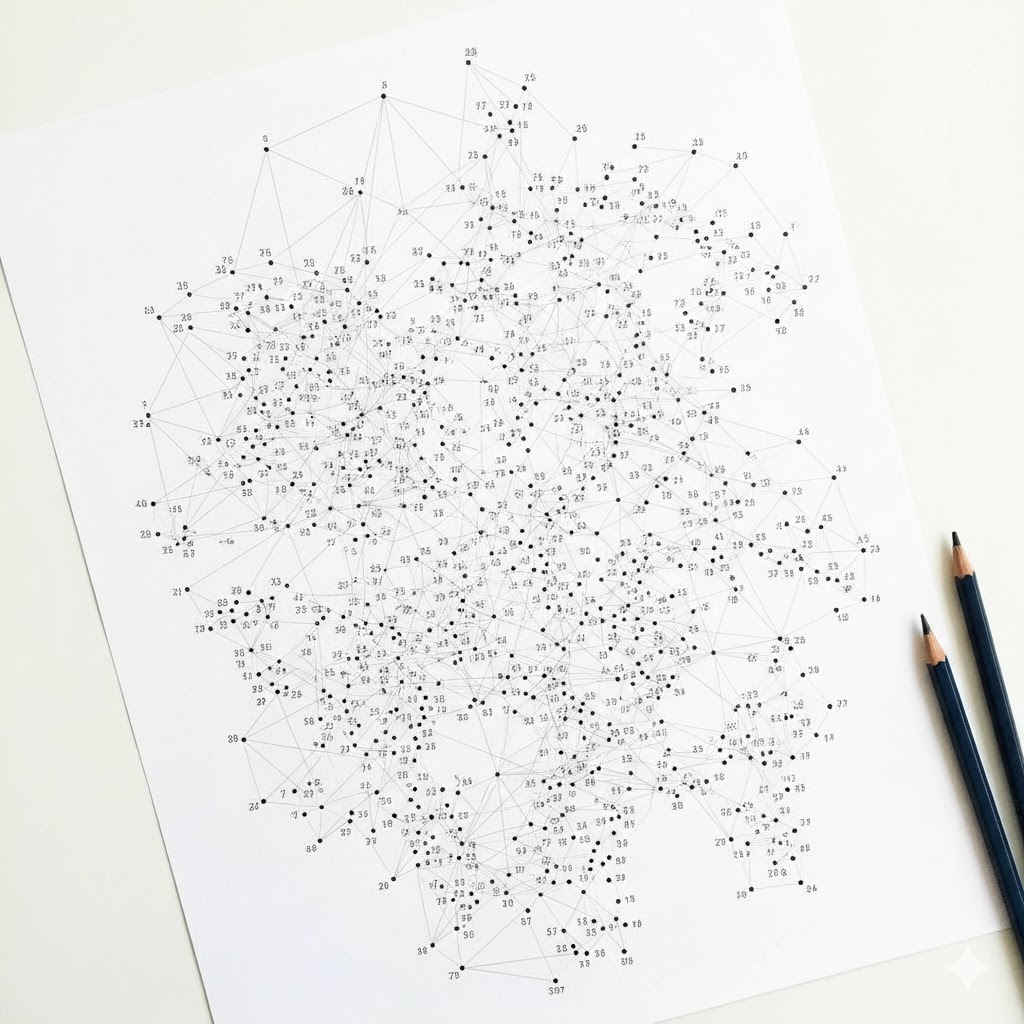 Free Printable Connect the Dots for Adults abstract and complex puzzles