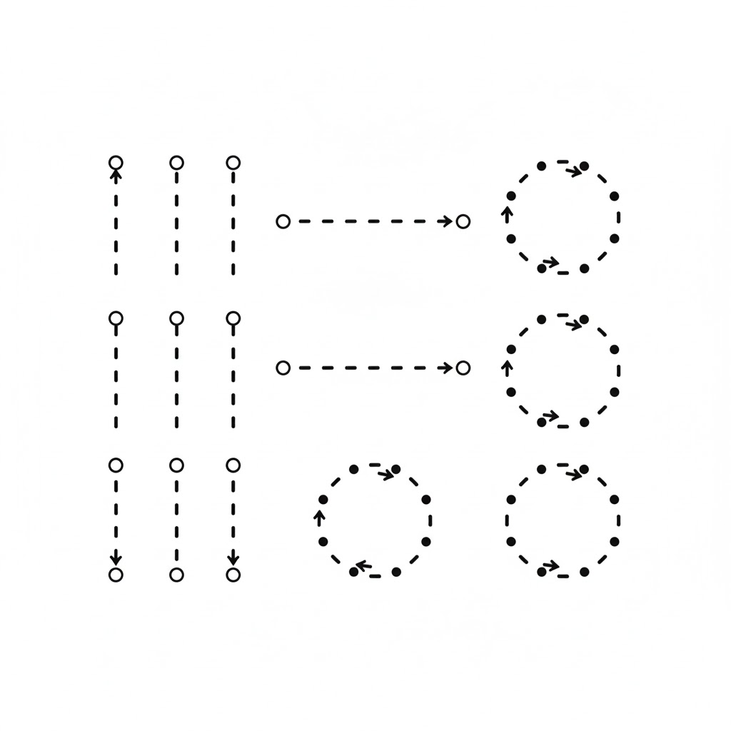 Dot-to-Dot Lines for Tracing worksheet preview