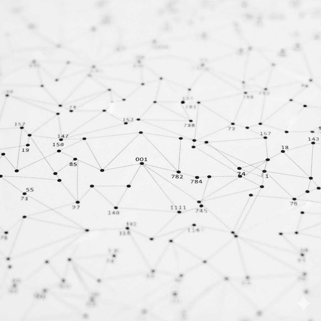 Complex printable connect the dots PDF preview: Abstract Geometric